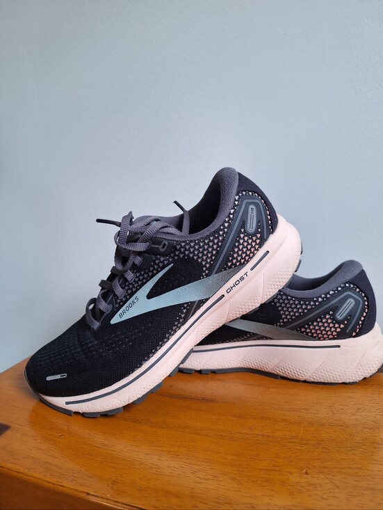 Brooks Shoes - Brooks Ghost 14 Black Peach Women's Size 8